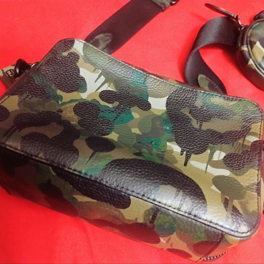 COACH Camouflage Crossbody Bag